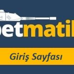 Betmatik Giriş Sayfası