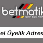 Betmatik Güncel Üyelik Adresi Ne?
