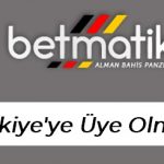 Betmatik Türkiye'ye Üye Olmak